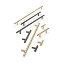 Amerock Bar Pulls Collection Bar Pull 3-3/4 in. Black Bronze 1 pk