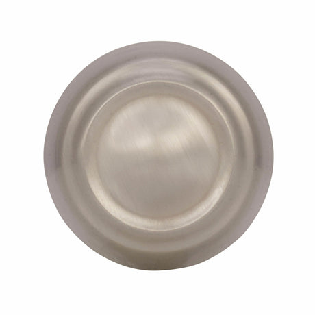 Amerock Kane & Crosley Collection Cabinet Knob 1-1/4 in. D 1-1/4 in. Satin Nickel 1 pk