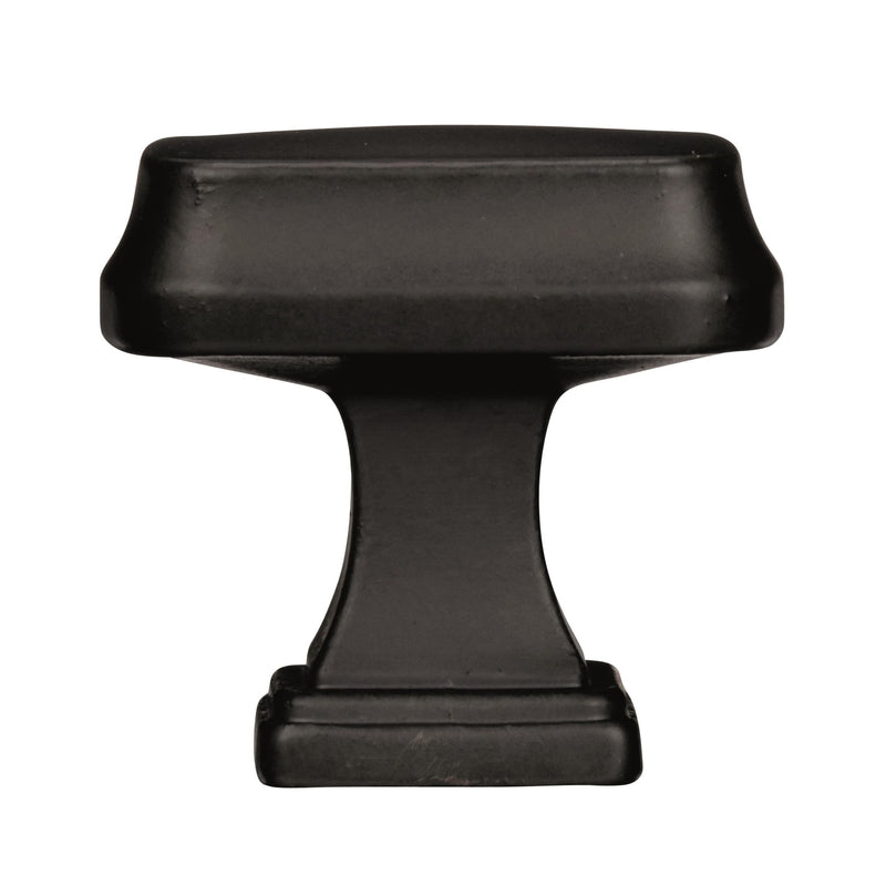 Amerock Grace Revitalize Collection Round Cabinet Knob 1-1/8 in. D 1-1/8 in. Black Bronze 1 pk
