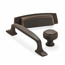 Amerock Highland Ridge Collection Pull Dark Oiled Bronze 1 pk