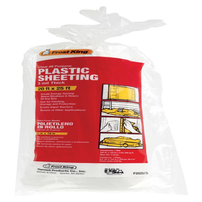 SHEET ROLL CLR 25'X3MIL