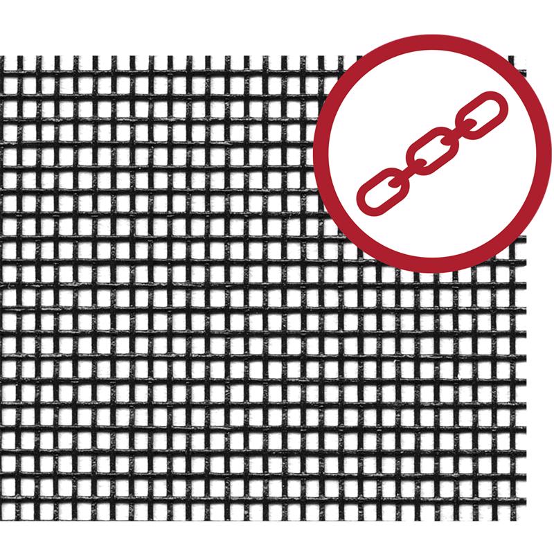 Saint-Gobain ADFORS Extra Strength 36 in. W X 7 ft. L Charcoal Fiberglass Insect Screen Cloth