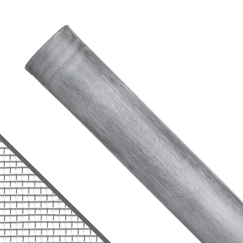 Saint-Gobain ADFORS 24 in. W X 7 ft. L Silver Aluminum Insect Screen Cloth