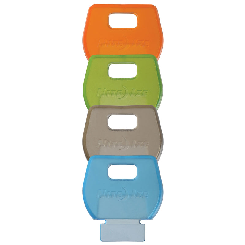 Nite Ize IdentiKey 2.5 in. D Rubber Assorted Key Cover