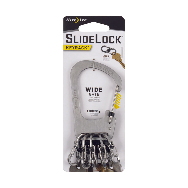 SLIDELOCK KEYRACK-SILVER