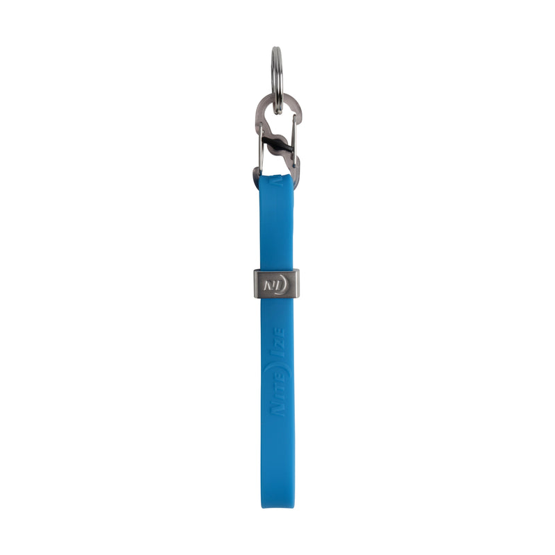 Nite Ize Cinch-A-Lot 0.6 in. D Rubber Blue Key Strap