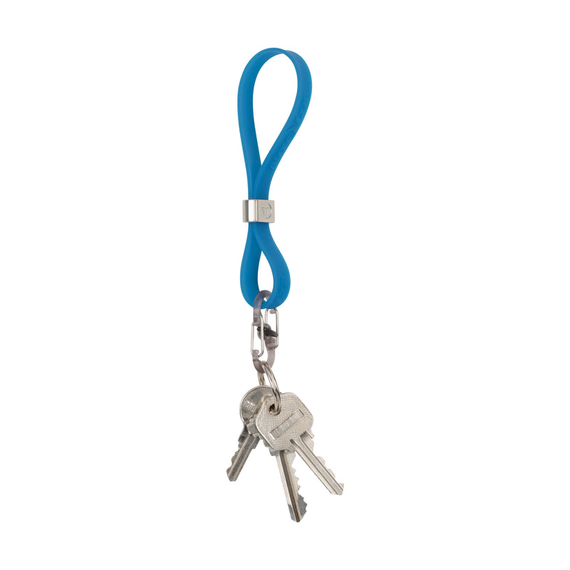 Nite Ize Cinch-A-Lot 0.6 in. D Rubber Blue Key Strap