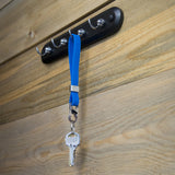 Nite Ize Cinch-A-Lot 0.6 in. D Rubber Blue Key Strap