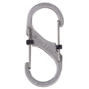 Nite Ize S-Biner Slidelock 1.8 in. D Stainless Steel Silver Carabiner Key Chain