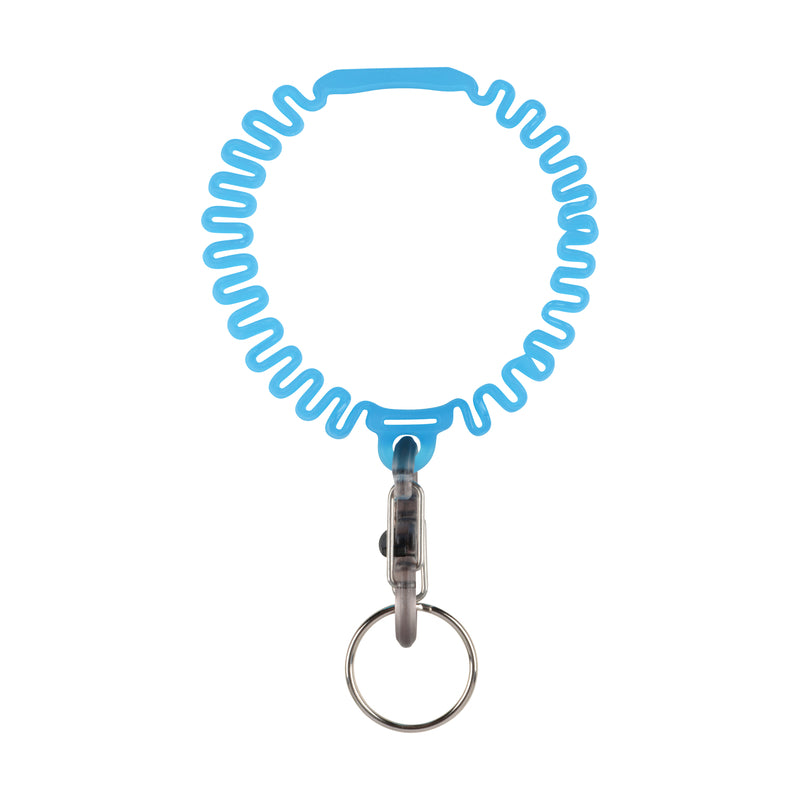 Nite Ize Band-It 2.5 in. D Plastic Blue Wristband Key Ring