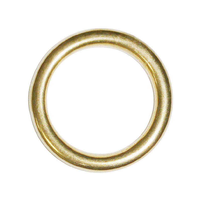 RING SOLID BRASS 1-1/8"D