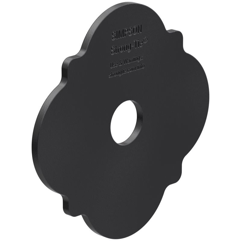 Simpson Strong-Tie Powder Coated Steel Decorative Washer