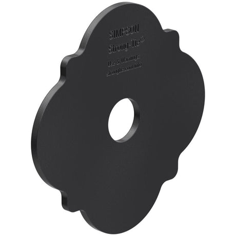 Simpson Strong-Tie Powder Coated Steel Decorative Washer