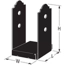 Simpson Strong-Tie ZMax 7.13 in. H X 5 in. W 12 Ga. Steel Post Base