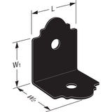 Simpson Strong-Tie 3-1/2 in. W X 3 in. L Steel Angle