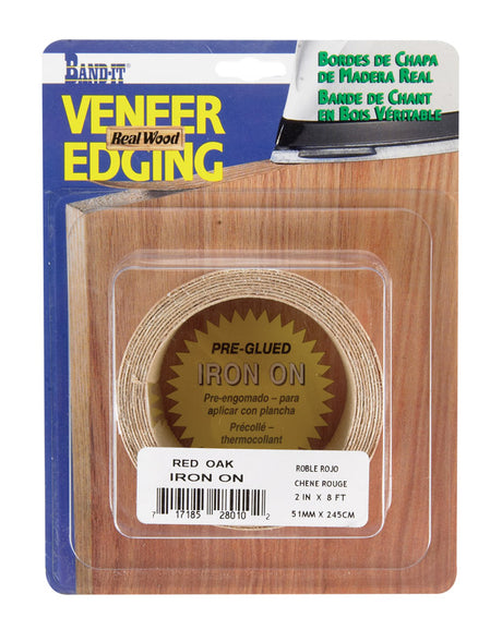 VENEER RED OAK 2"X8'