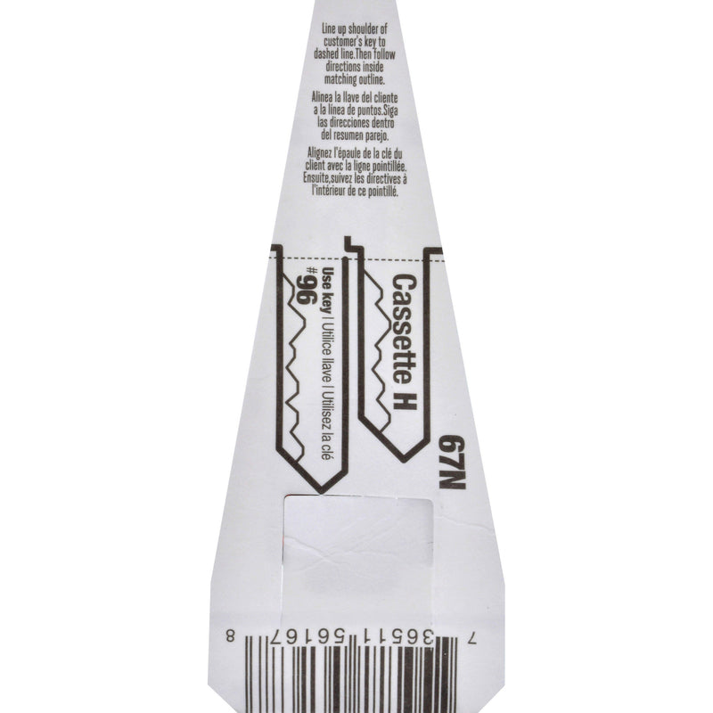 Hillman KeyKrafter Variety Pack House/Office Universal Key Blank 67 WR3, WR5, FA1 Single