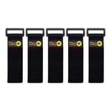 Wrap-It Super-Stretch 1 in. W X 9 in. L Black Stretch Storage Straps 10 lb 5 pk