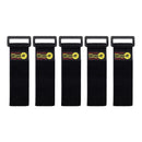 Wrap-It Super-Stretch 1 in. W X 9 in. L Black Stretch Storage Straps 10 lb 5 pk