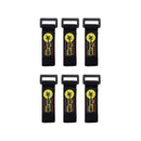 Wrap-It Super-Stretch 1 in. W X 6 in. L Black Stretch Storage Straps 10 lb 6 pk