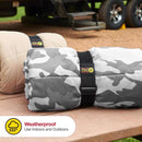 Wrap-It Super-Stretch 2 in. W X 24 in. L Black Stretch Storage Straps 10 lb 2 pk