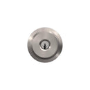 Schlage Bowery Satin Nickel Entry Knobs 1-3/8 in.