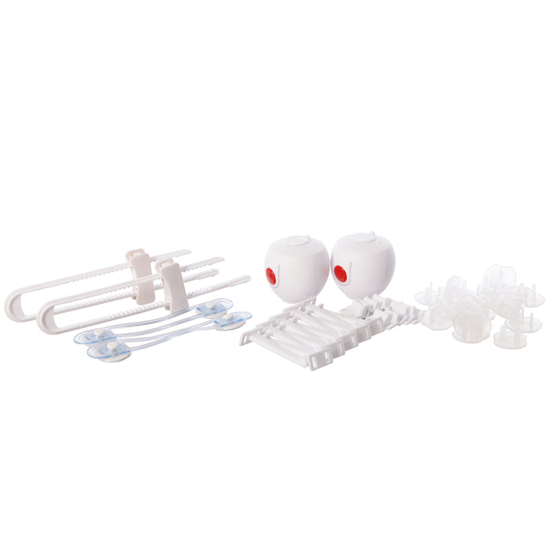 Dreambaby White Plastic Home Safety Basics Kit 46 pk
