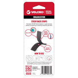 VELCRO Brand Sticky Back Small/Medium Nylon Hook and Loop Fastener 3-1/2 in. L 4 pk