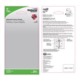 National Hardware 3 in. L Zinc-Plated Adjustable Spring Hinge 2 pk