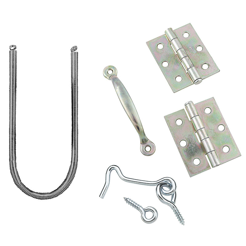 SCREEN DR PART SET ZINC