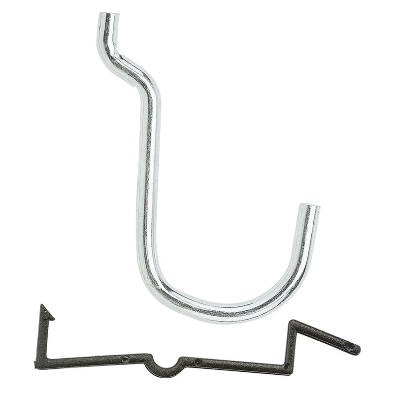 PEG HOOK CURVED 1" 6PC