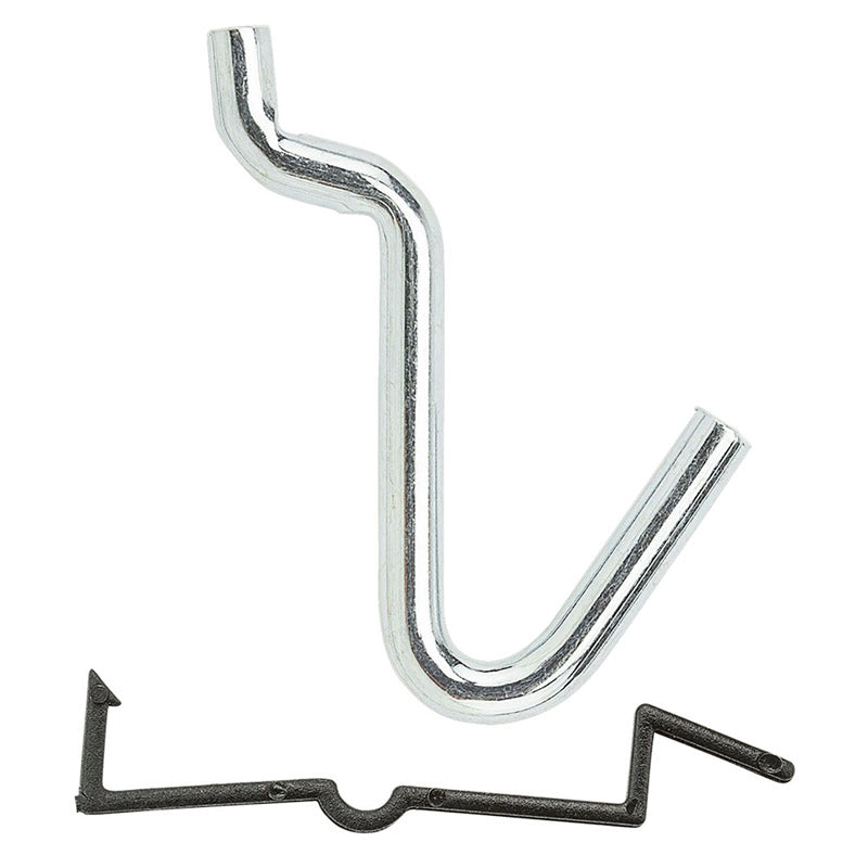 PEG HOOK CURVED 1/4" 8PC