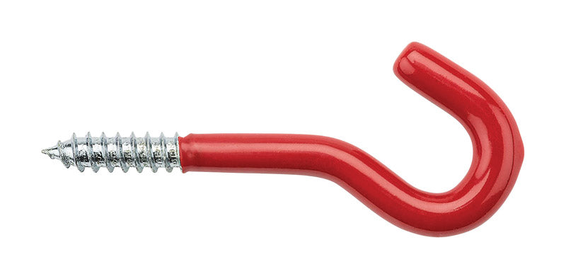 HOOK SCRW 3.62" RED