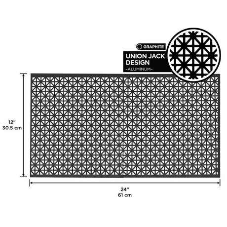 M-D 0.02 in. X 12 in. W X 24 in. L Aluminum Union Jack Sheet Metal