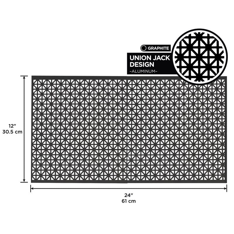 M-D 0.02 in. X 12 in. W X 24 in. L Aluminum Union Jack Sheet Metal