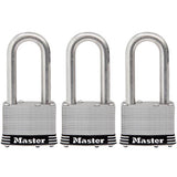PADLOCK W/KEY 1.75"SS3PK