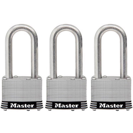 PADLOCK W/KEY 1.75"SS3PK