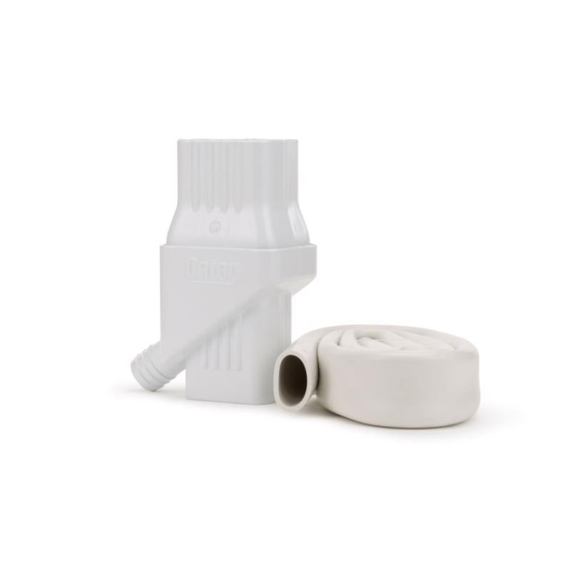 Oatey Mystic 8 in. H X 4 in. W X 6 in. L White Plastic Rain Collection System