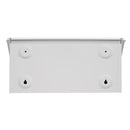 Architectural Mailboxes Wayland Contemporary Galvanized Steel Wall Mount White Mailbox
