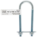 BOLT U 1/4"1-1/8"X3.5"