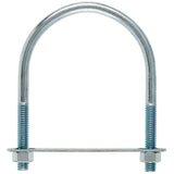 Hampton 3/8 in. X 3-1/2 in. W X 4-5/8 in. L Coarse Zinc-Plated Steel U-Bolt