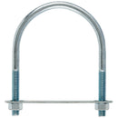 Hampton 3/8 in. X 3-1/2 in. W X 4-5/8 in. L Coarse Zinc-Plated Steel U-Bolt