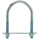 Hampton 1/2 in. X 3-1/2 in. W X 5-3/4 in. L Coarse Zinc-Plated Steel U-Bolt