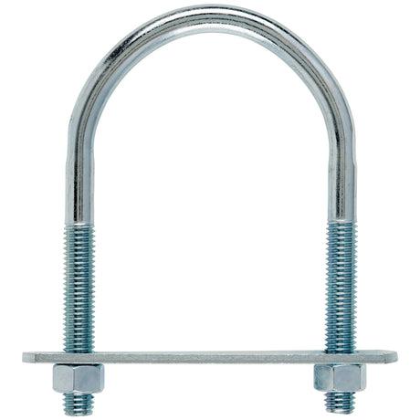 Hampton 1/2 in. X 3-1/2 in. W X 5-3/4 in. L Coarse Zinc-Plated Steel U-Bolt