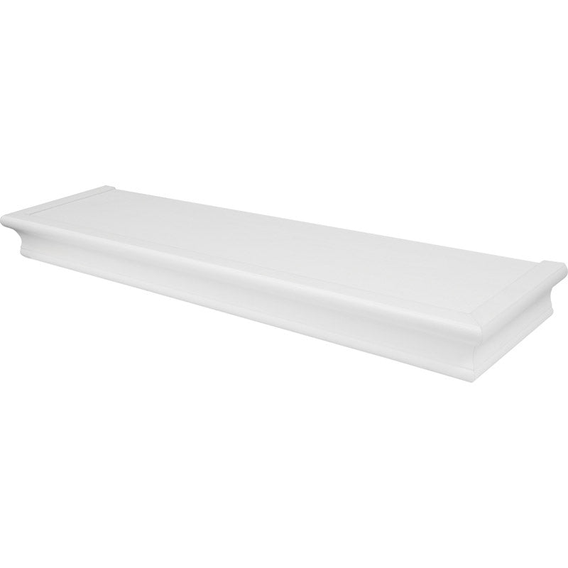 FLOATING SHELF 24" WHT