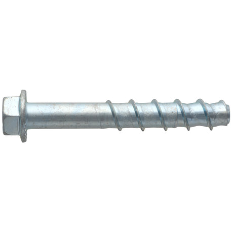HILLMAN Screw-Bolt+ 1/2 in. D X 2-1/2 in. L Steel Hex Head Concrete Screw Anchor 10 pk