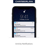 Chamberlain Smart Enabled 0.5 HP Belt Drive WiFi Compatible Smart-Enabled Garage Door Opener