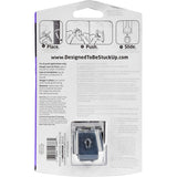 High & Mighty 3.5 in. L Satin Nickel Silver Metal Decorative Hooks 25 lb. cap. 1 pk