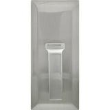 High & Mighty 3.5 in. L Satin Nickel Silver Metal Decorative Hooks 25 lb. cap. 1 pk