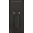 High & Mighty 3.5 in. L Oil Rubbed Bronze Brown Steel Decorative Hooks 25 lb. cap. 1 pk